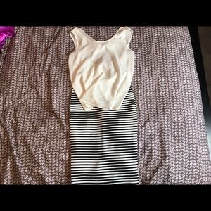 Pencil Skirt and Top Outfit